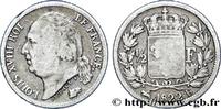 FRANCE 1/2 franc Louis XVIII LOUIS XVIII Rouen 1822 (17,93mm, 2,54g, 6h) -