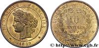 FRANCE 10 centimes Cérès III REPUBLIC Paris 1889 (30mm, 10g, 6h) -