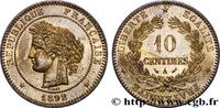 FRANCE 10 centimes Cérès III REPUBLIC Paris 1892 (30mm, 10g, 6h) -