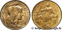 FRANCE 10 centimes Daniel-Dupuis III REPUBLIC 1905 (30mm, 10g, 6h) -