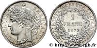 FRANCE 1 franc Cérès, IIIe République III REPUBLIC Paris 1872 (23mm, 4,98g, 6h) -