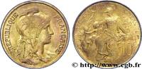 FRANCE 10 centimes Daniel-Dupuis III REPUBLIC 1921 (30mm, 10g, 6h) -