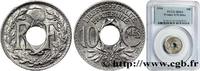 FRANCE 10 centimes Lindauer III REPUBLIC 1918 (21mm, 4g, 6h) -