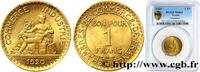 FRANCE 1 franc Chambres de Commerce III REPUBLIC Paris 1920 (23mm, g, 6h) -