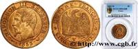 FRANCE Cinq centimes Napoléon III, tête nue SECOND EMPIRE Lille 1853 (25mm, g, 6h) -