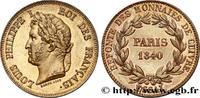 FRANCE Refonte des monnaies de cuivre, essai au module du LOUIS-PHILIPPE I Paris 1840 (30,5mm, 9,97g, 6h) -