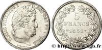 FRANCE 5 francs Ier type Domard, tranche en creux LOUIS-PHILIPPE I Marseille 1831 (37mm, 25g, 6h) -