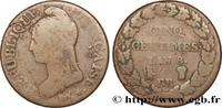 FRANCE Cinq centimes Dupré, grand module CONSULATE Strasbourg 1800 (27,60mm, 9,81g, 6h) -
