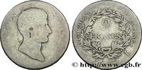 FRANCE 2 francs Napoléon Empereur, Calendrier grégorien PREMIER EMPIRE / FIRST FRENCH EMPIRE Limoges 1807 (27mm, 10g, 6h) -