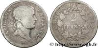 FRANCE 2 francs Napoléon Ier tête laurée, Empire français PREMIER EMPIRE / FIRST FRENCH EMPIRE Lyon 1811 (27mm, 10g, 6h) -