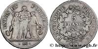FRANCE 5 francs Union et Force, Union desserré, avec glan DIRECTOIRE Bayonne/Paris 1799 (37mm, 25g, 6h) -
