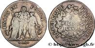 FRANCE 5 francs Union et Force, Union desserré, avec glan CONSULATE Bayonne 1800 (37mm, 25g, 6h) -