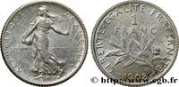 FRANCE 1 franc Semeuse III REPUBLIC Paris 1908 (23mm, g, 6h) -