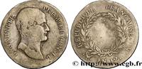 FRANCE 5 francs Bonaparte Premier Consul CONSULATE Bordeaux 1804 (37,92mm, 24,47g, 6h) -
