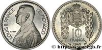 MONACO Essai de 10 Francs Turin Louis II MONACO Paris 1945 (26,11mm, 7,06g, 6h) -