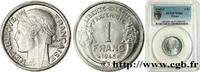 FRANCE 1 franc Morlon, légère PROVISIONAL GOVERNEMENT OF THE FRENCH REPUBLIC Castelsarrasin 1945 (23mm, 1,30g, 6h) -