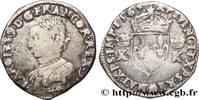 FRANCE Demi-teston, 4e type CHARLES IX Bayonne 1564 (24,5mm, 4,52g, 9h) -