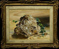 Mineralogy : RARE Still Life Painting With Quartz (quartz / Crystal) -