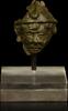 Gallo-roman Bronze: Head Of The God Attis Or Mithra -