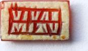 Camée romain with inscription latine -
