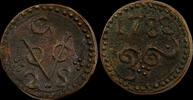 Pays bas 2 Stuiver 1788 Dutch East India Company - Ceylon - 2 Stuiver - ... 329.44 £  +  26.01 £ shipping