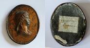 Medallion, Copper Electrotype : Agrippina 19th C. -