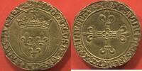 Französische Königliche Münzen 1514 ÉCU D'OR AU LOUIS XII 1498- SOLEIL AVEC NEF ATELIER BORDEAUX POIDS 3.47g ETAT TTB / N° CATALOGUE : DUP647 -
