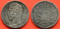 Französische Dezimalmünzen DEMI FRANC CHARLES X 1824-1830 1826 A ATELIER PARIS POIDS 2.43g * / N° CATALOGUE : G402 -