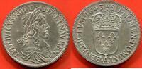 Französische Königliche Münzen LOUIS XIII 1610-1643 ÉCU DE   DEUXIÈME POINÇON DE WARIN 1643 A ROSE ATELIER PARIS POIDS 27.36g ÉTAT SUPERBE A FLEUR DE