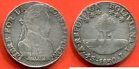 Ausländische Münzen 4 SOLES BOLIVIE EN ARGENT 1830 PTS JL POIDS 13.5g / N° CATALOGUE : KM96a -