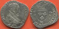 Französische Königliche Münzen TESTON HENRI II 1547-1559 A LA TÊTE NUE, 1e TYPE, BUSTE B, ANNÉE 1559 ATELIER K LYON A/ HENRICVS II D G FRANC0R REX, BUSTE A DROITE D -