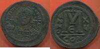 Antike Münzen FOLLIS JUSTINIEN I 527-565  EN BRONZE FRAPPE A CONSTANTINO... 346.78 £  +  13.00 £ shipping