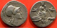Antike Münzen DENIER 115 RÉPUBLIQUE ROMAINE ANONYME  A/ TÊTE CASQUÉE A D... 104.03 £  +  10.40 £ shipping