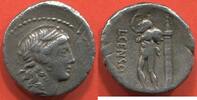 Antike Münzen DENIER RÉPUBLIQUE ROMAINE FAMILLE MARCIA L. CENSORINUS  EN... 112.70 £  +  10.40 £ shipping