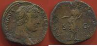Antike M&uuml;nzen SESTERCE HADRIEN 117-138  EN BRONZE A/ HADRIANVS AVG COS I... 76.91 &pound;  +  17.09 &pound; shipping