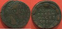 Antike M&uuml;nzen 180 AS MARC AUR&Egrave;LE 161- EN BRONZE A/ IMP ANTONINVS AVG TR ... 153.82 &pound;  +  17.09 &pound; shipping