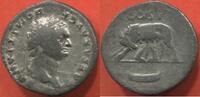 Antike M&uuml;nzen DENIER DOMITIEN 81-96  EN ARGENT A/ SA T&Ecirc;TE LAUR&Eacute;E A DROIT... 94.00 &pound;  +  17.09 &pound; shipping
