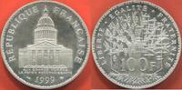 Moderne Franz&ouml;sische M&uuml;nzen 100 FRANCS 1999 EN ARGENT PANTH&Eacute;ON 1999 BE T... 94.00 &pound;  +  17.09 &pound; shipping