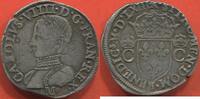 Franz&ouml;sische K&ouml;nigliche M&uuml;nzen TESTON 1563 CHARLES IX 1560-1574  2e TYPE... 85.46 &pound;  +  17.09 &pound; shipping