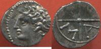 Antike M&uuml;nzen OBOLE GAULOISE  DE MARSEILLE EN ARGENT A/ T&Ecirc;TE D'APOLLON A... 55.86 &pound;  +  21.16 &pound; shipping