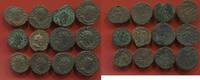 Lots TETRICUS 271/274 LOT DE 12 MONNAIES ROMAINES EN   A RÉPERTORIER LOT 18 ÉTAT TB A SUP BRONZE 271 TB / vz