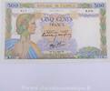 500 Francs la Paix 500 Francs 870 La Paix 25.7.1940, B.870/613, SUP vz 90.60 £  +  6.07 £ shipping