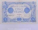 5 Francs Bleu type 1905 5 Francs 1916-12-30 Bleu 30.12.1916, X.15682/343... 177.90 £  +  8.67 £ shipping