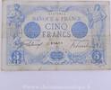 5 Francs Bleu type 1905 5 Francs 968 Bleu 18.9.1912, C.968/612, TB+ s+ 84.27 £  +  6.07 £ shipping