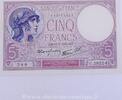 5 Francs Violet type 1917 modifié 5 Francs 13.7.1939 Violet 13.7.1939, U... 18.73 £  +  6.07 £ shipping