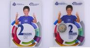 Saint Marin 2 euro 2012 Euro, Saint Marin 2012, 10 ans de l'Euro  22.76 £  +  6.07 £ shipping