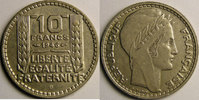 10 Francs 10 francs Monnaie française, Turin Rameaux longs -