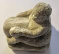 Figur aus Kalkstein 1.Jhdts. v. Chr Ägypten: Figur eines Harpokrates aus Kalkstein   1. Jhdts. v. Chr. small part is missing, otherwise intact