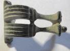 Rom Fibel Römische Doppelbogenfibel aus Bronze 2.-3. Jhd. n. Chr. -