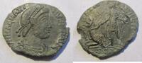 Rom Ae-Maiorina Ae-Maiorina von Magnus Maximus geprägt in Arles Rs. Kaiser mit Tyche -